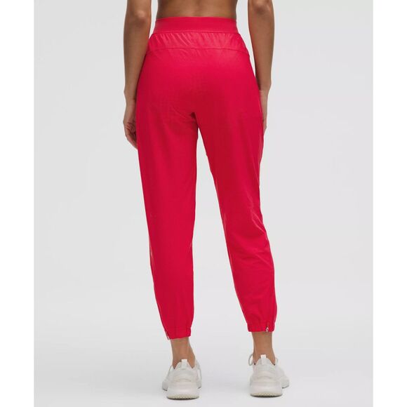 NWT Lululemon Women's Adapted State Perforated HR Jogger in Red Glow Size 14 - Picture 4 of 16